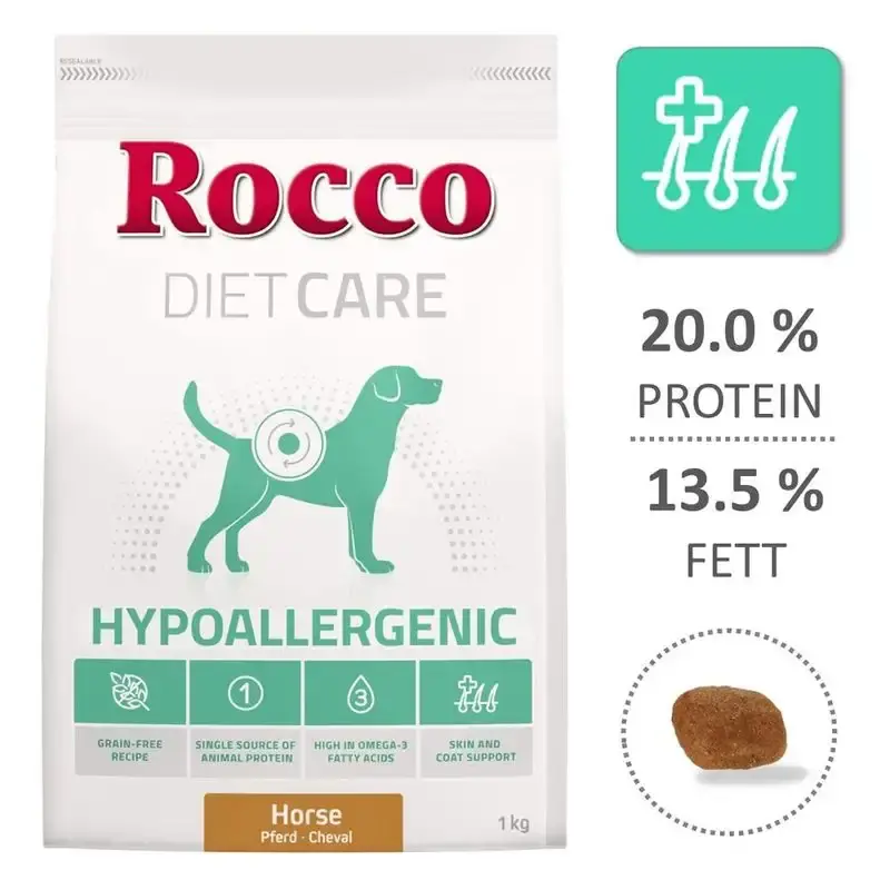 Deal - Rocco Diet Care Hypoallergenic med häst torrfoder-1894416.0
