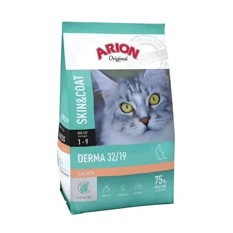 ARION Original Cat Derma 7,5 kg | Kanonpris