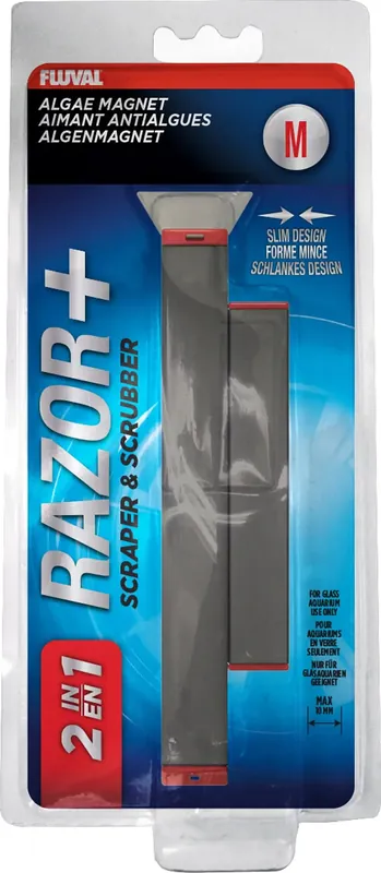 Dagens erbjudande - Fluval Razor Algmagnet med Blad, medium