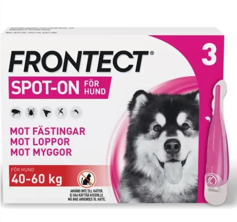 Premium - Frontect 40-60 kg, spot-on, lösning 3×6 ml