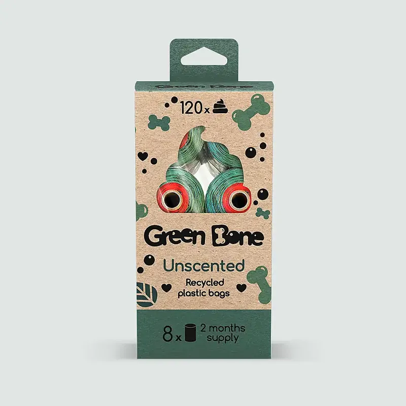 Green Bone unsc 8 rullar/120påsar | Väl omtyckt