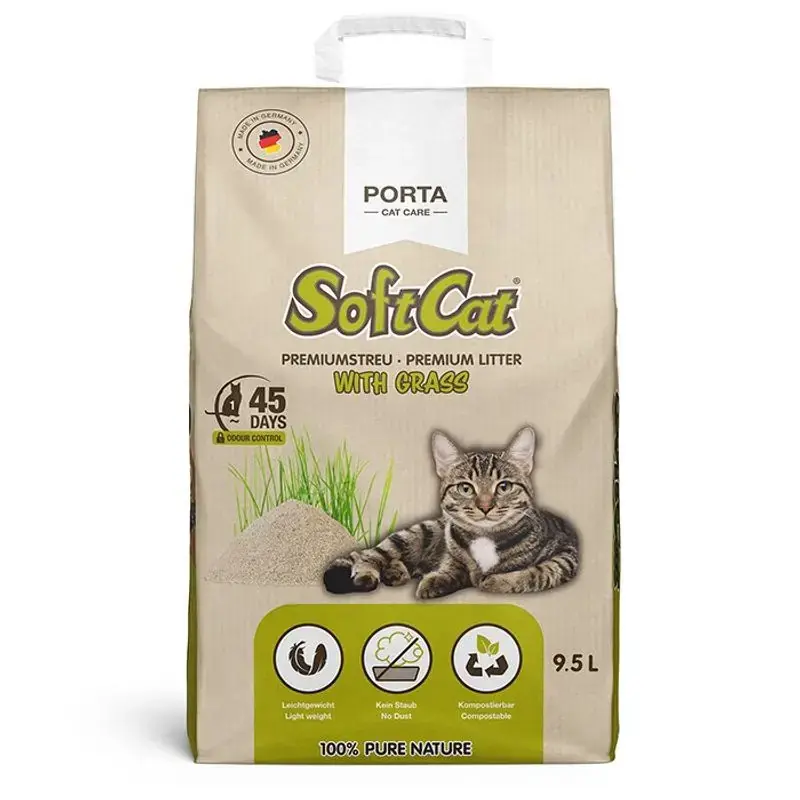 Premium - SoftCat 9,5 liter Eko kattsand