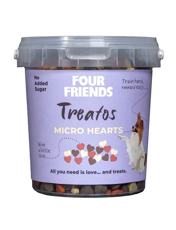 FourFriends Treatos Micro Hearts - Ta chansen