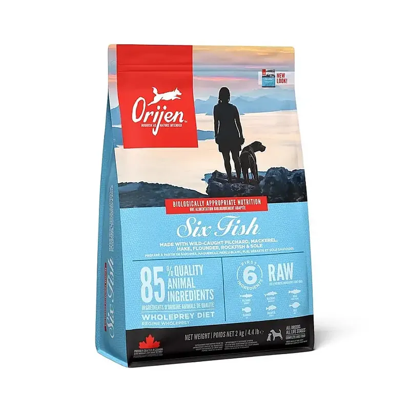 Nyhet i sortimentet | ORIJEN 6 Fish Dog 2 kg