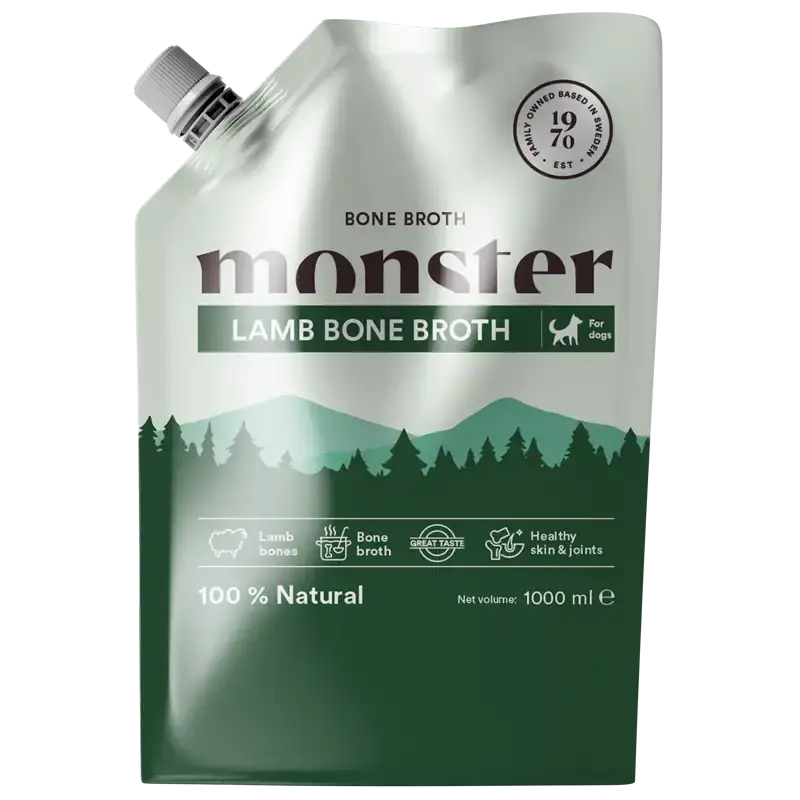 Monster Bone Broth Lamb 1000 ml - Köp direkt