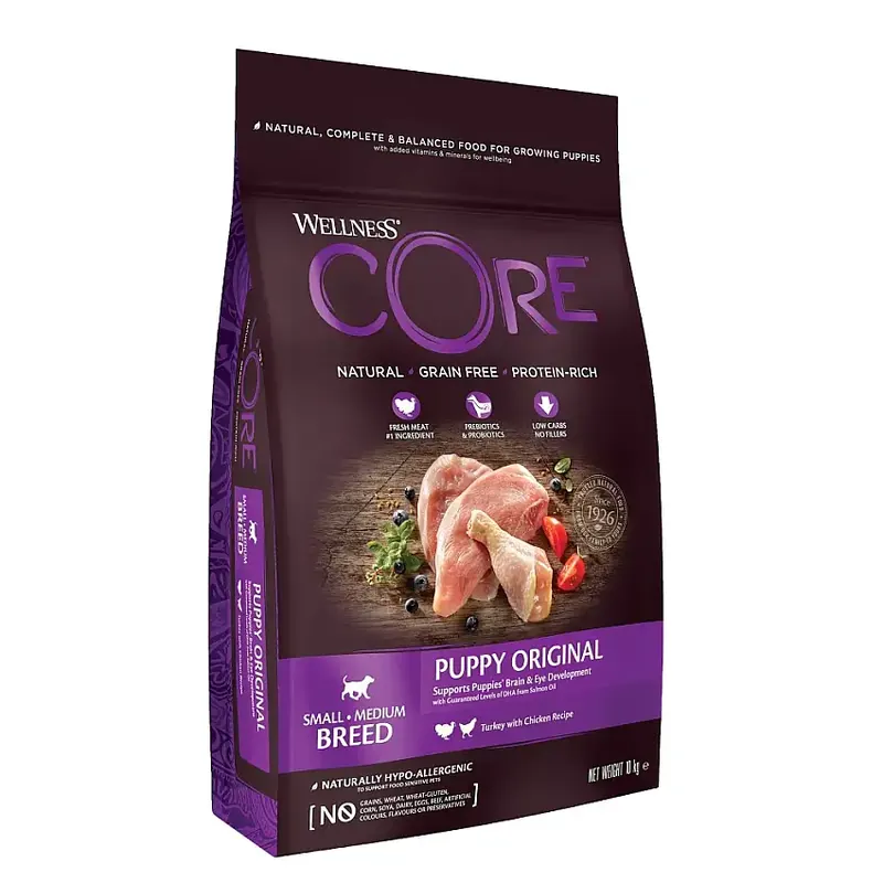 CORE Puppy Original Small/Medium Turkey/Chicken | Rabatter