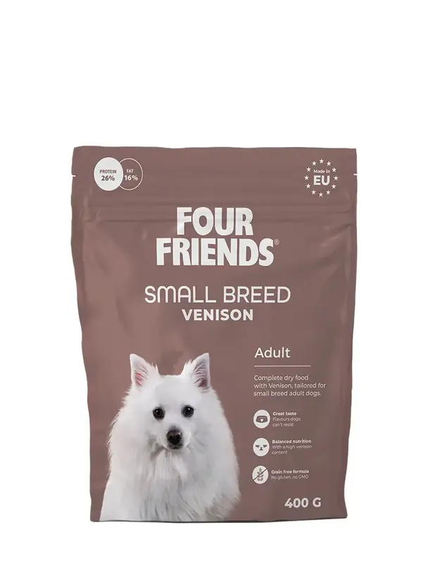 FFD Small Breed Venison 400 g - Topprodukt