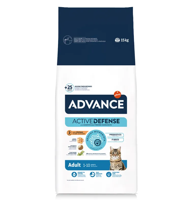 Ekonomipack Advance kattfoder – Adult Kyckling & ris (2 x 15 kg) | Fynd