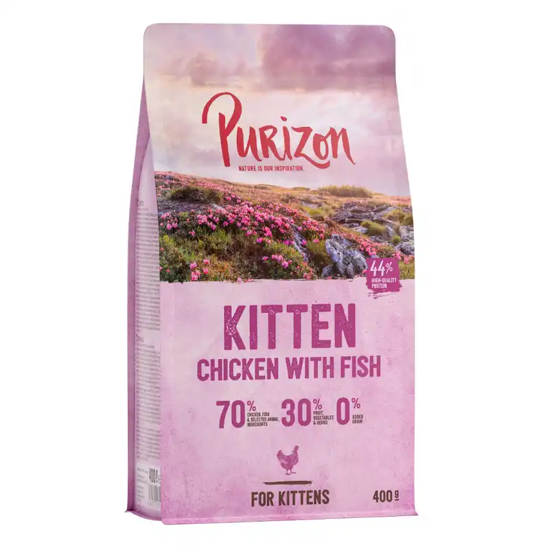 Purizon Kitten Chicken & Fish – 400 g - Passa på nu