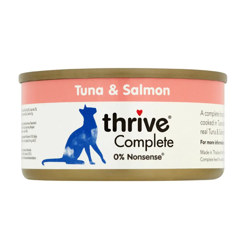 Thrive Complete 6 x 75 g – Tonfisk & lax | Topprodukt