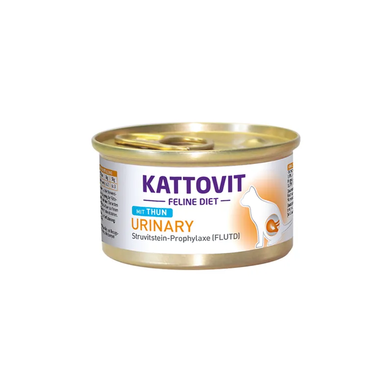 Kattovit Urinary 12 x 85 g – Tonfisk - Expressfrakt