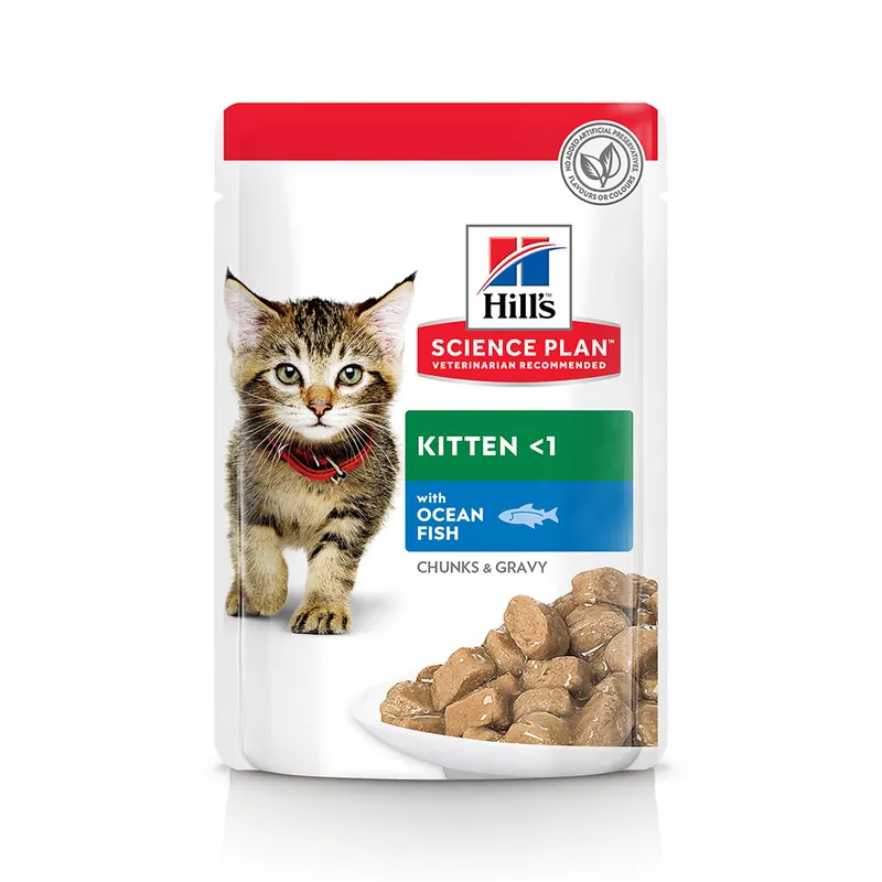 Kundernas favorit | Hill’s Science Plan Kitten 12 x 85 g- Ocean Fish