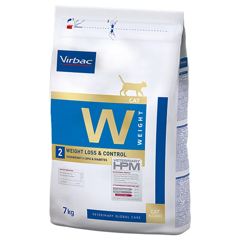 Virbac Veterinary HPM Cat Weight Loss & Control W2 – 7 kg - Efterfrågad