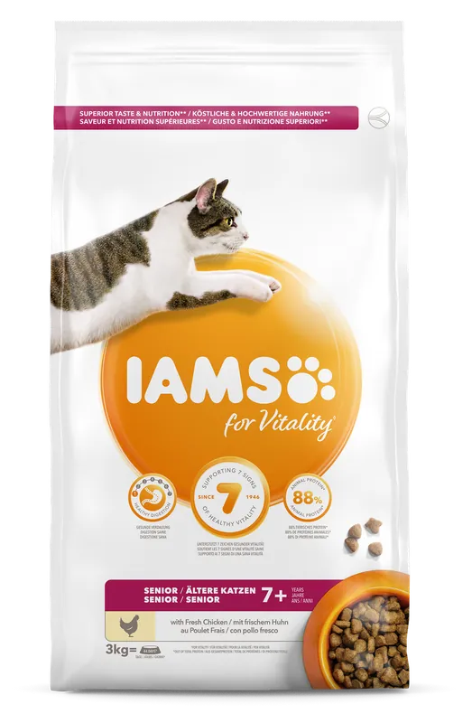 Cat Senior – 3 kg - Topprodukt