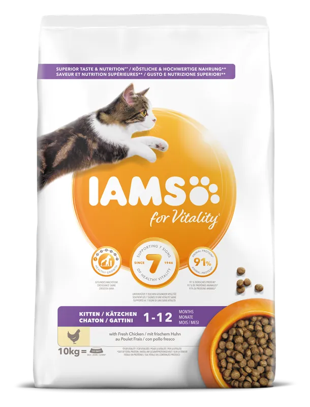 Cat Kitten Chicken – 10 kg | Spara mer