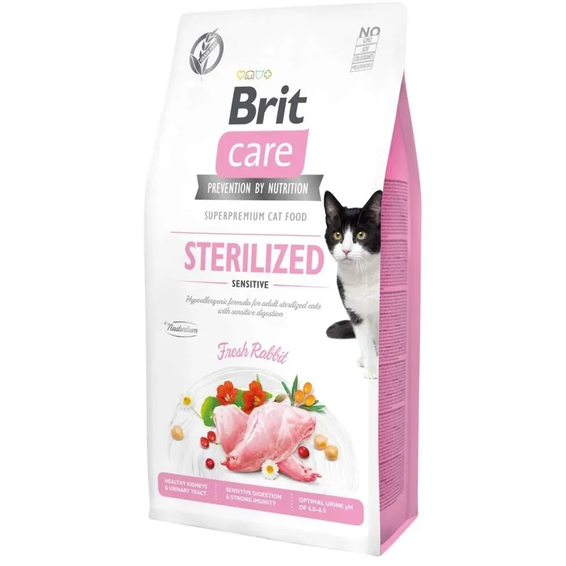 Brit Care Cat Grain Free Sterilized Sensitive (2 kg) - Skaffa nu