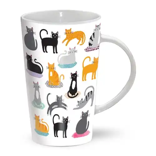 Tillverkarpris - Mugg Cat Pattern / Purrfect