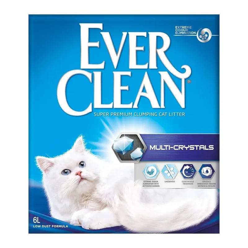 Ever Clean Multi Crystals Kattsand (6 l) - Spara mer