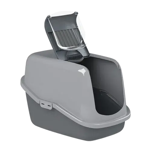 Peewee Ecohus Antracit -56X39X38 - Precis inkommet