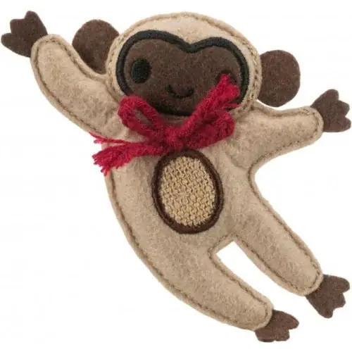Trixie Monkey, fabric, catnip, Cat Toy 12 cm - Superpris