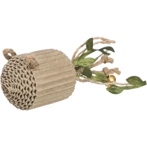 Trixie Mouse, cardboard/hemp, Cat Toy 12 cm - Extra bra pris