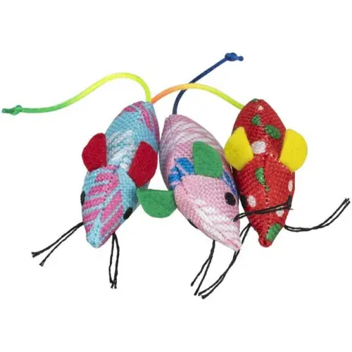 Trixie Mouse, fabric, catnip, 7 cm, 1 pcs | Fynd