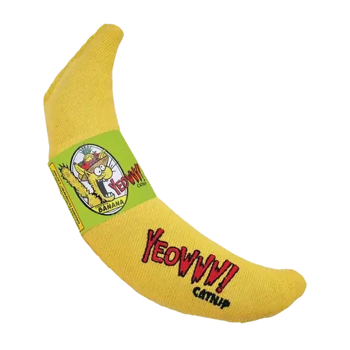Passa på - Yeowww Catnip Banan – 18 CM