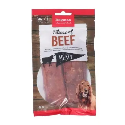 Dogman – Bitar av nötkött, 80-300g | Premium