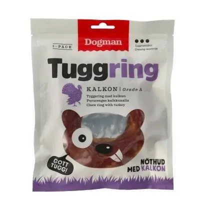 Dogman – Tuggummi m. kalkon - Sänkt pris