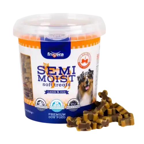 Frigera – Halvmjuka godbitar, lamm/ris, 500g - Topprodukt