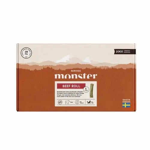 Utförsäljning | Monster Raw Beef Roll Large Box 5 st