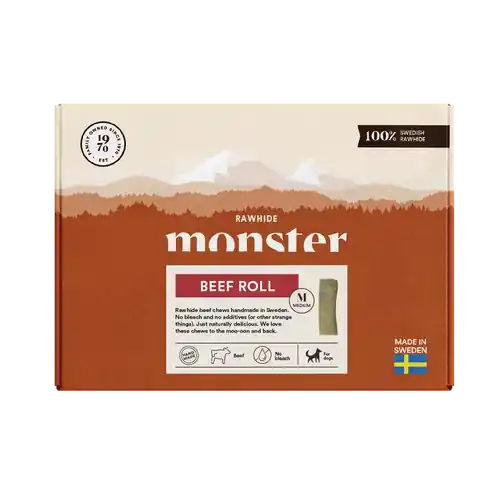 Monster Raw Beef Roll Medium Box 11 st - Populärt just nu
