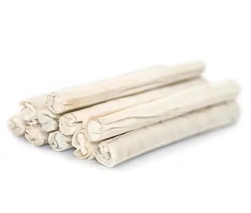 Efterfrågad - Tuggben Hund – Pressed Stick White 20 × 2 cm, 10-pack