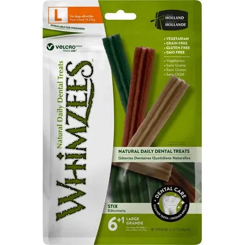 Kundernas favorit | Whimzees Stix, påse L 7 st.