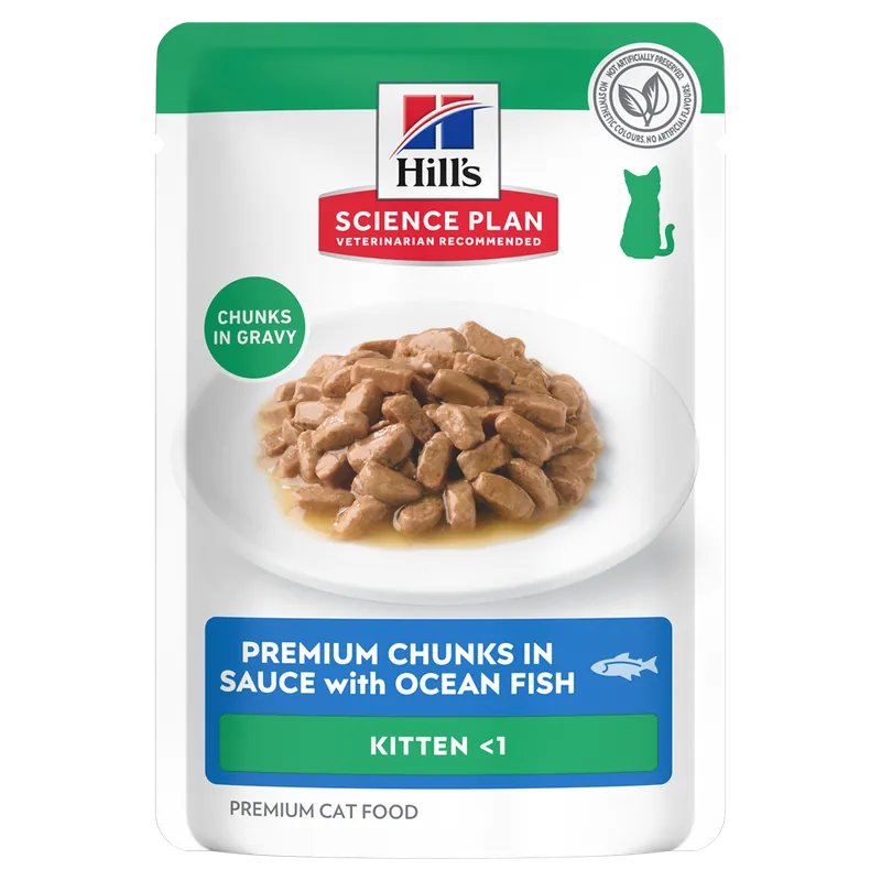 Hill‘s Science Plan Kitten Ocean Fish 12x85 g | Prissänkt