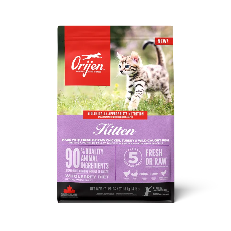 Populärt just nu | Orijen Kitten torrfoder 1,8 kg för kattungar