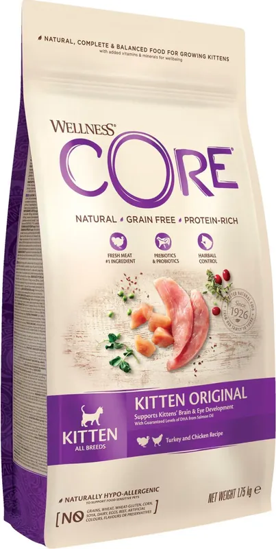 Kampanj | Core kitten original turkey & chicken för katter 1,75 kg
