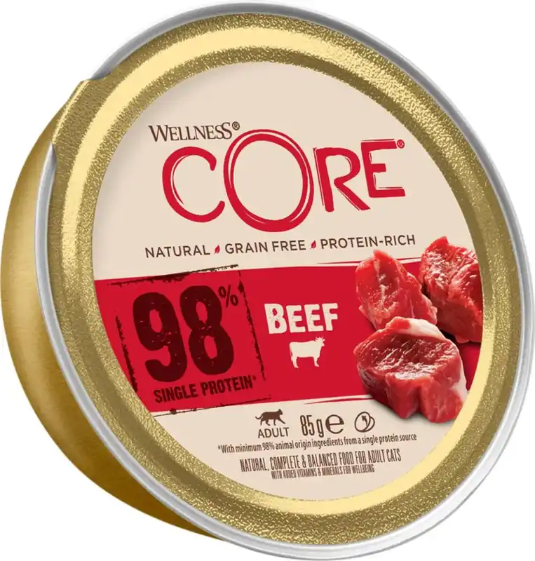 Core cat 98% beef för katter 85 g | Smidig beställning