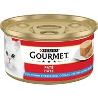 Premium | Gourmet våtfoder 24 x 195 g - Tonfisk & havsfisk