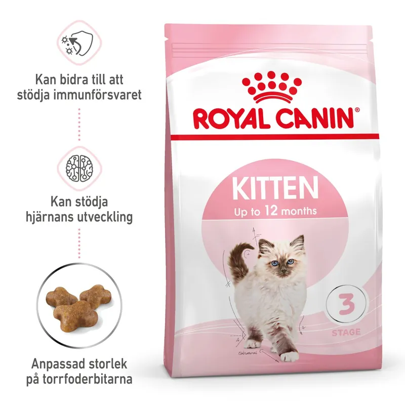 Kitten Torrfoder för kattunge 2 kg | Toppkvalitet