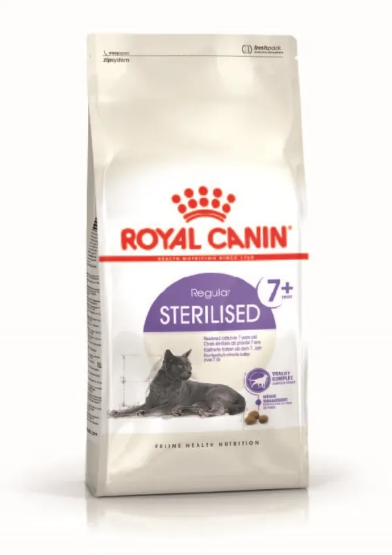 Begränsat lager | Royal Canin Sterilised 7+ Ageing Torrfoder för katt 400 g