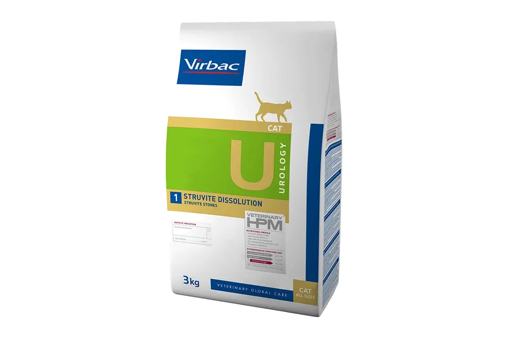 Virbac Urology Struvite Dissolution torrfoder för katt - Rabatter