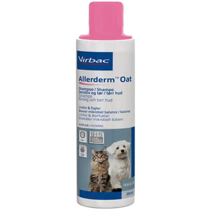 Professionell kvalitet | Allerderm Oat Shampoo 250 ml