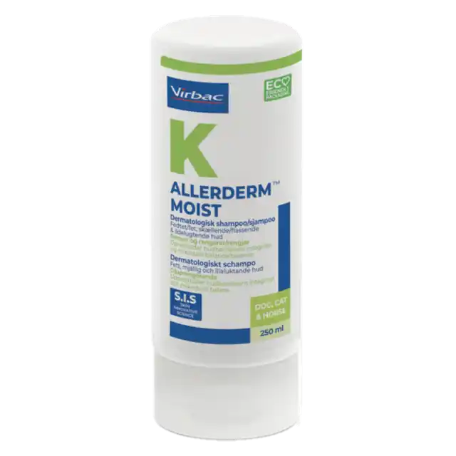 Begränsat lager - Allerderm Moist shampoo 250 ml