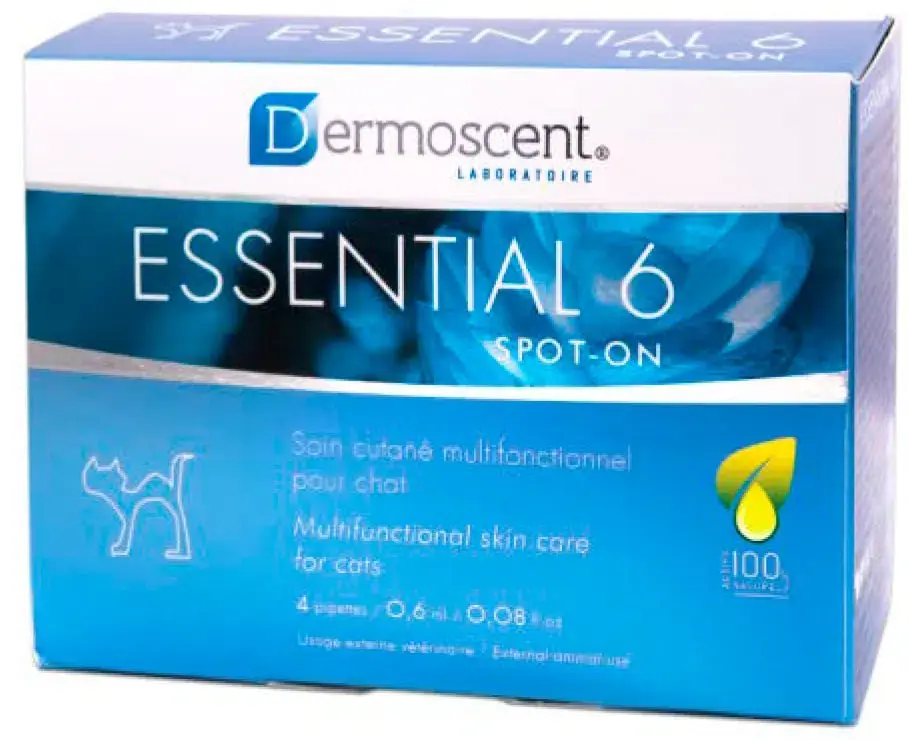 Dermoscent Essential 6 spot-on för katt - Lågt pris