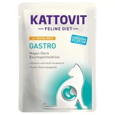 Kattovit Gastro Kyckling & Ris för Katter 85 g - Expressleverans