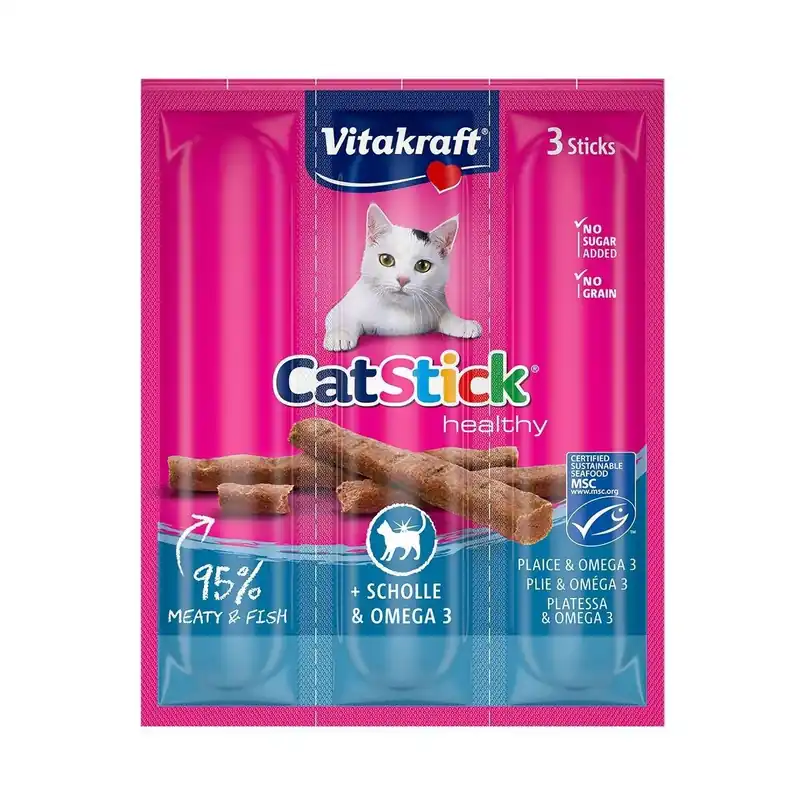 Reapris - Vitakraft Cat Stick Plaice & Omega3 18 g