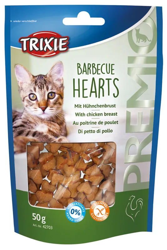 Köp nu - Premio Barbecue Hearts - 50 g