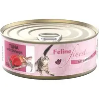 Ta chansen | Feline Finest våtfoder 85 g - Tonfisk & räkor
