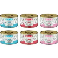 Specialpris | GRAU Kitten Mix - 6 x 200 g (3 sorter)